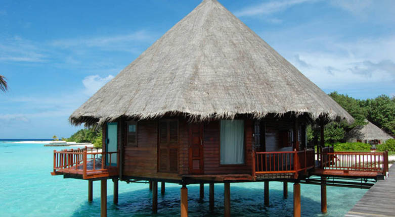 维利多岛水上屋（Water Bungalows）