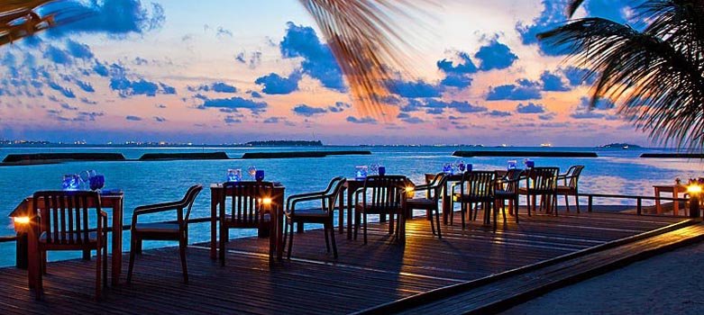 马尔代夫满月岛餐厅