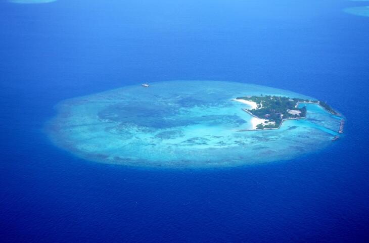 马尔代夫岛屿图