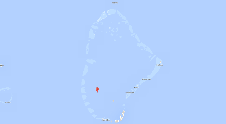 伊瑚鲁岛岛屿地图