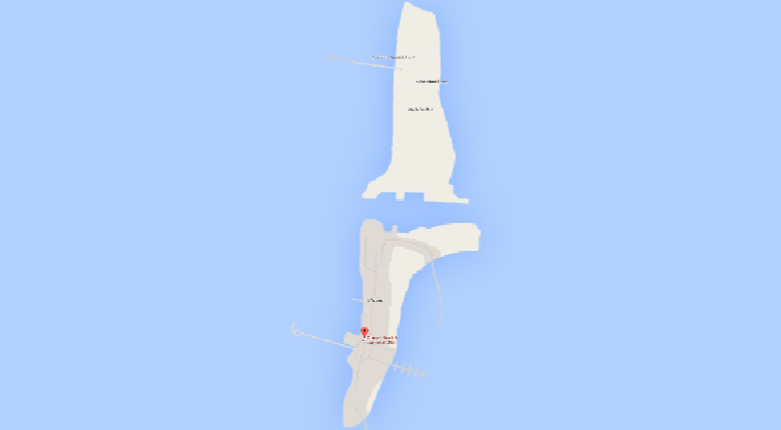 双鱼岛岛屿地图