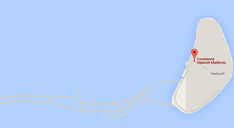哈拉薇丽岛岛屿地图