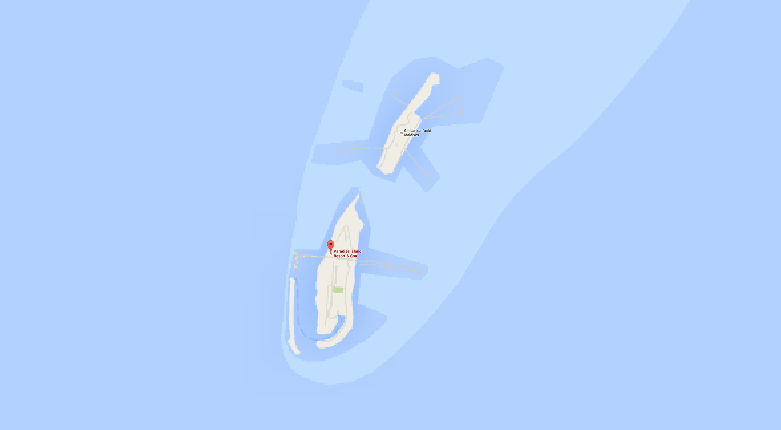 天堂岛岛屿地图