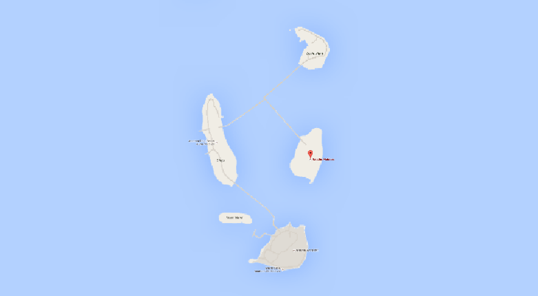 娜拉杜岛岛屿地图