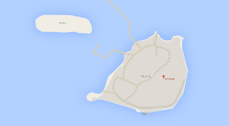 安娜塔拉笛古岛岛屿地图