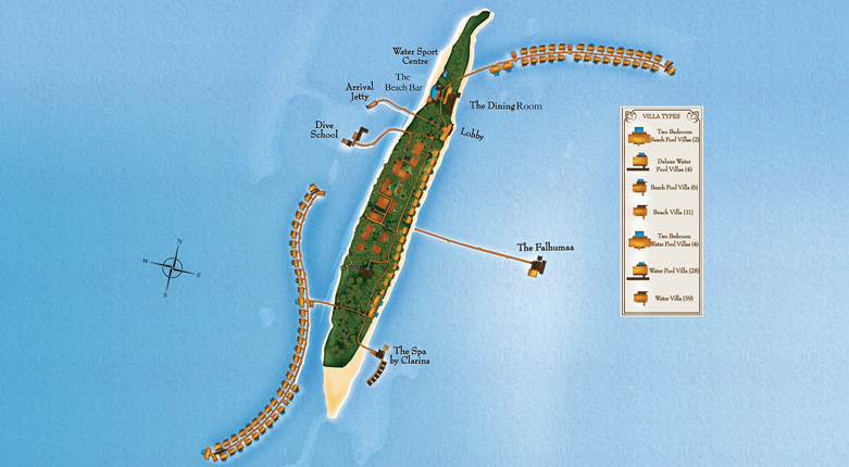 瑞喜敦岛设施分布图