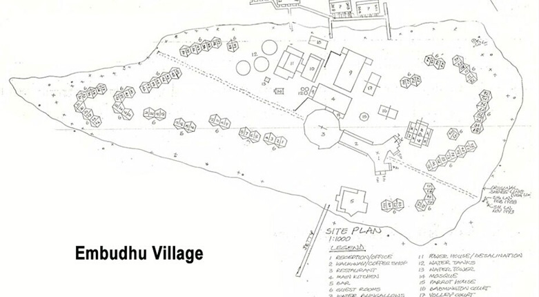 艾布度乡村度假村设施分布图