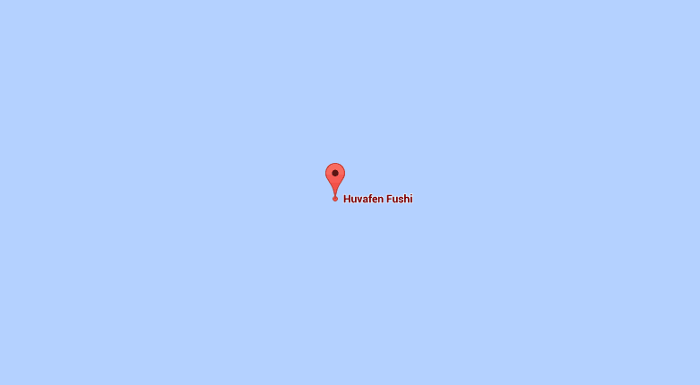 芙花芬岛岛屿地图