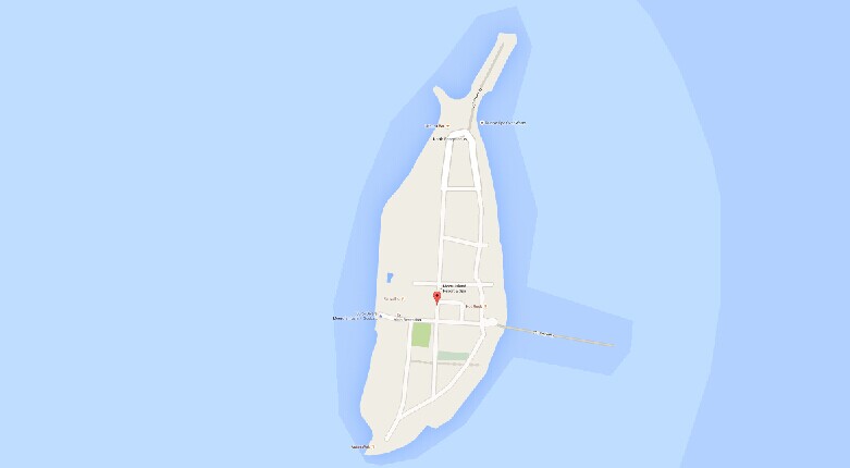 蜜月岛岛屿地图