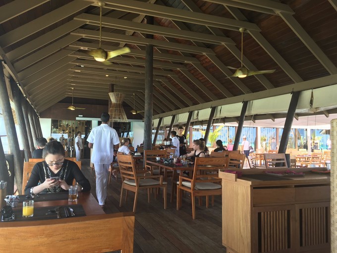 马尔代夫迪亚岛自助餐厅
