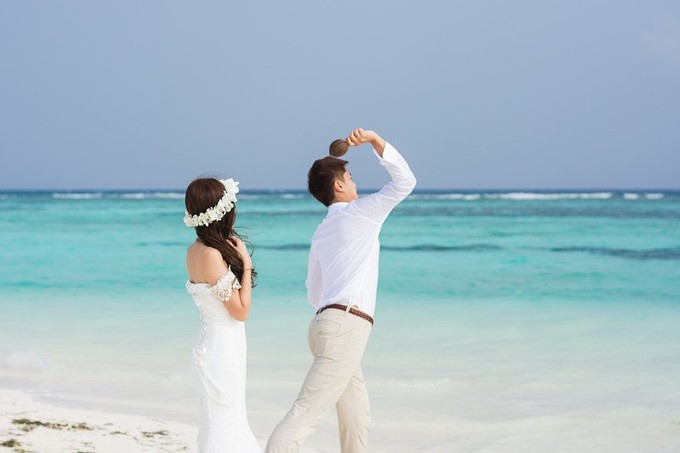 马尔代夫迪瓦岛婚礼