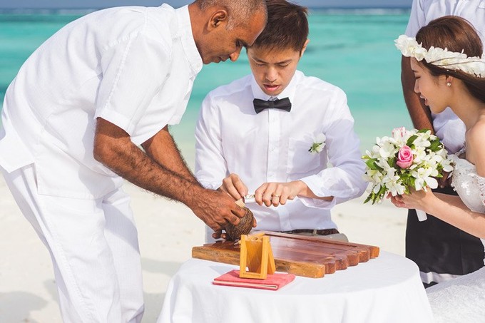 马尔代夫迪瓦岛婚礼