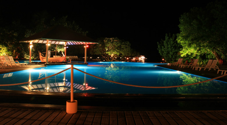密度帕茹岛泳池图片