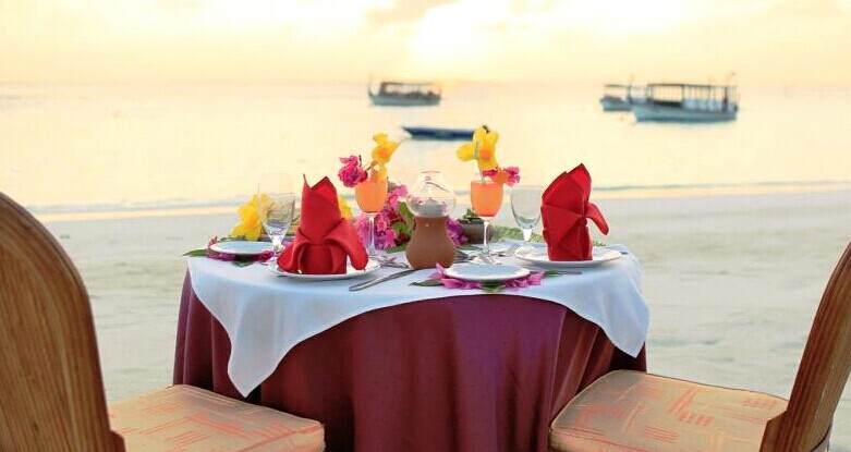 马尔代夫蓝色美人蕉岛餐厅